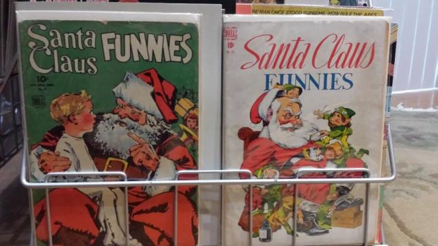 Vintage Santa Comics